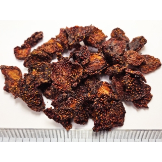 TRUSKAWKI PLASTRY SUSZONE OWOCE 1 KG